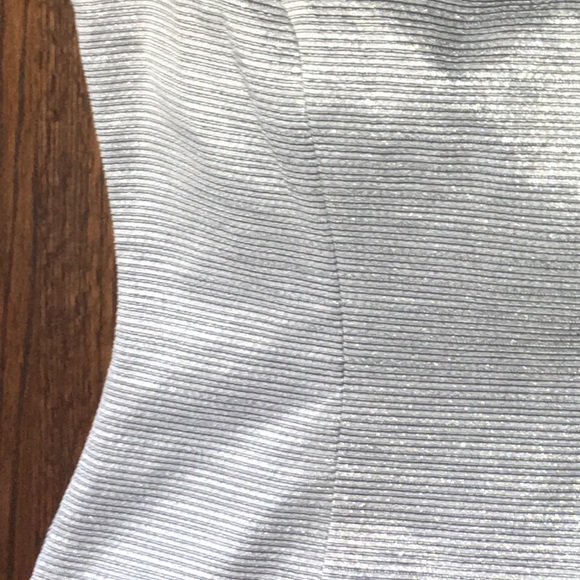 Caramia Evening/Dress Shirt. Glamorous Silver - Picture 3 of 6